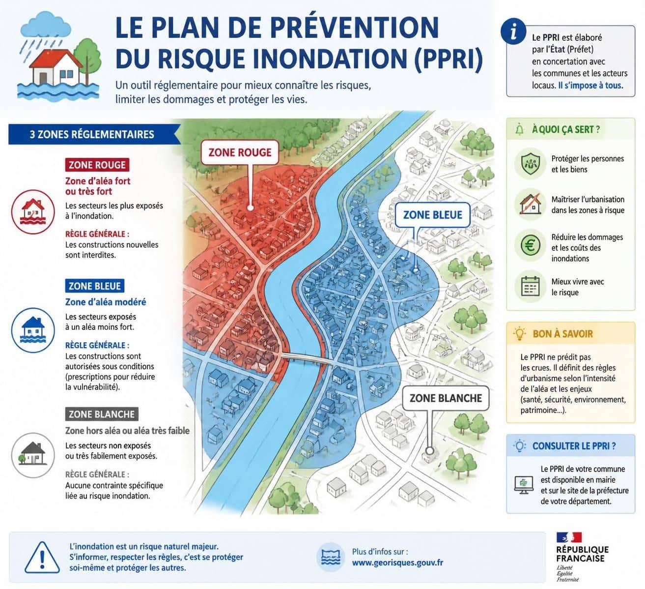 découvrez les règles essentielles pour acheter en zone inondable : ce qui est constructible, assuré, et les conditions pour une revente réussie.