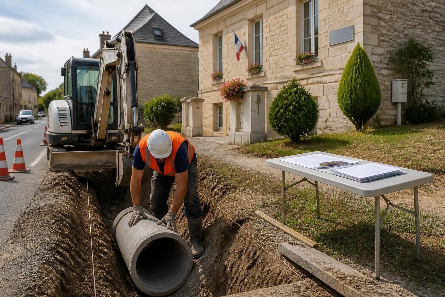 découvrez la réglementation, les autorisations nécessaires et les démarches à suivre en mairie pour le busage d'un fossé en toute conformité.