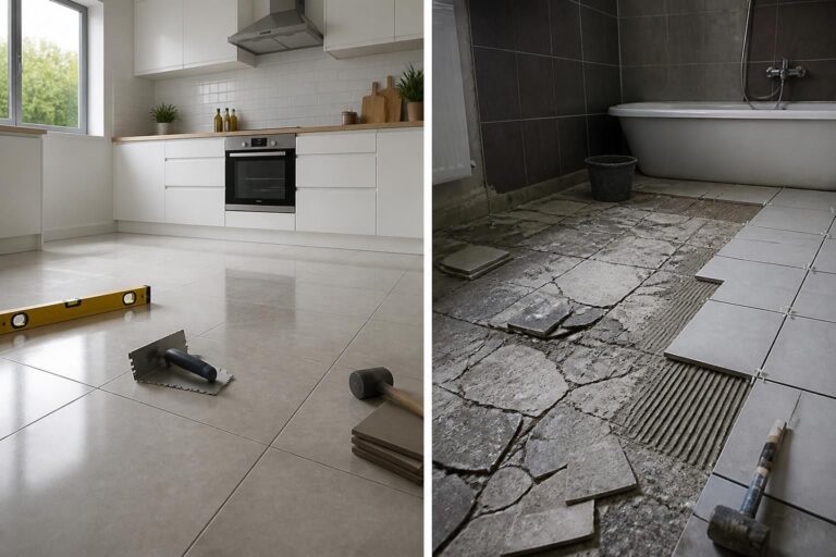 Carrelage sur ancien carrelage : quand c’est possible, quand c’est interdit