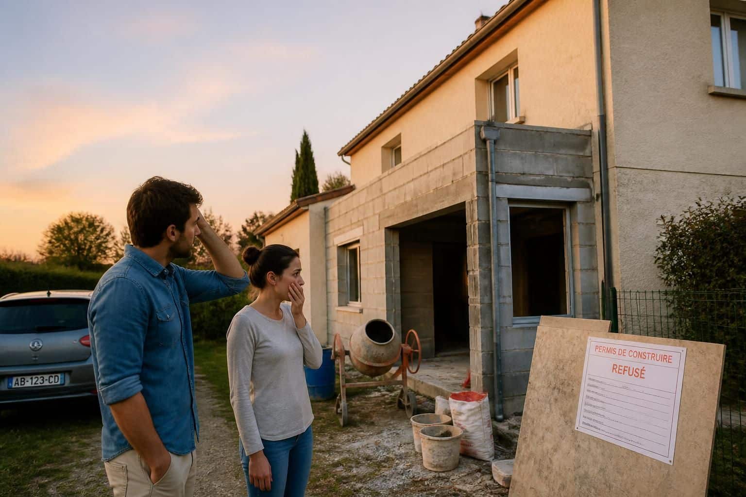 découvrez qui est responsable en cas de construction sans permis découverte après l'achat d'un bien immobilier et quelles sont les démarches à suivre.