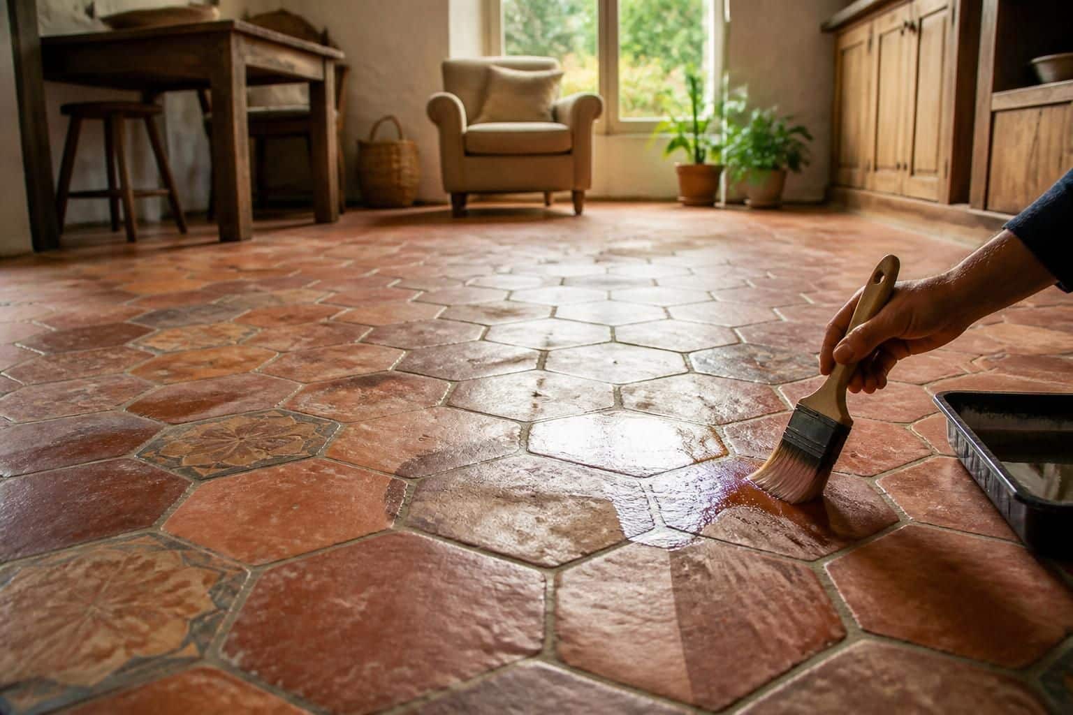découvrez si vous pouvez peindre des tomettes ou un sol en terre cuite, les méthodes adaptées et les conseils pour réussir votre projet de rénovation.