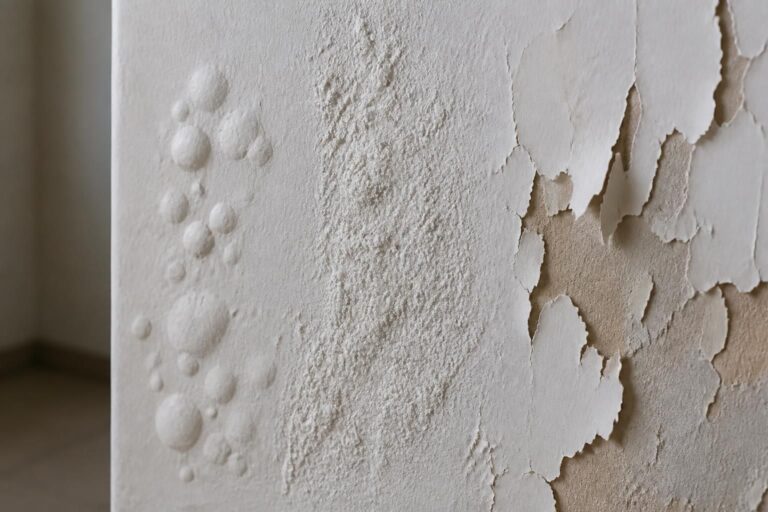 Pourquoi votre peinture cloque, farine ou s’écaille : diagnostic par symptôme