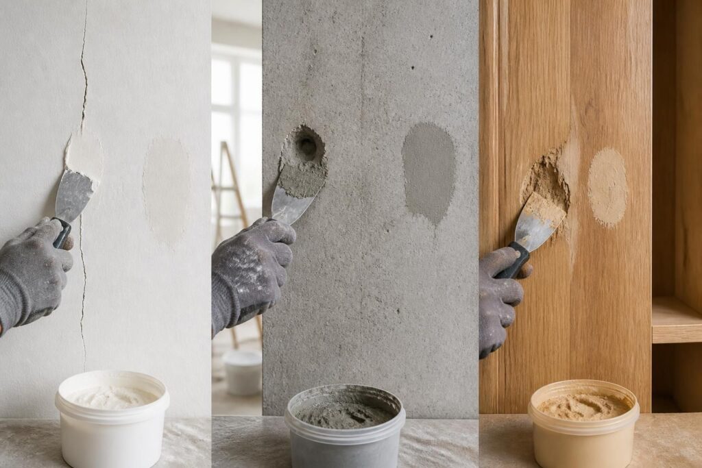 découvrez comment choisir le bon produit pour reboucher fissures et trous avant peinture, adapté à chaque type de support, afin d'obtenir une finition parfaite.