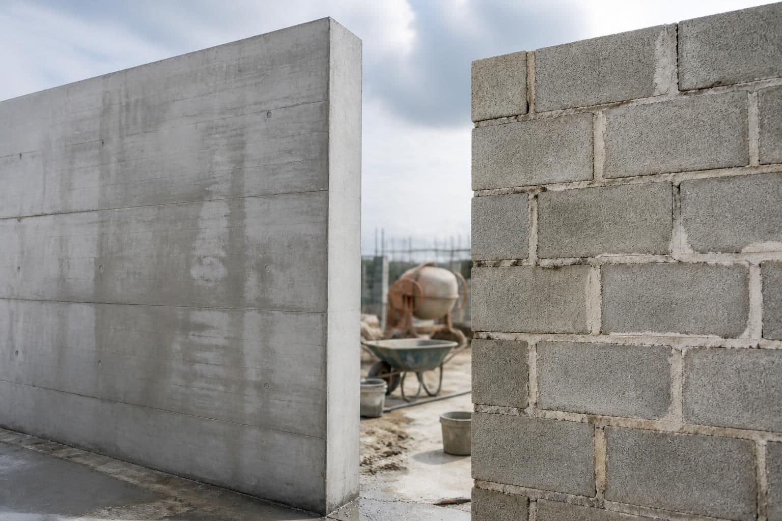 découvrez les avantages et inconvénients du béton banché et du parpaing pour vos murs. comparez ces deux solutions de construction pour faire le meilleur choix.
