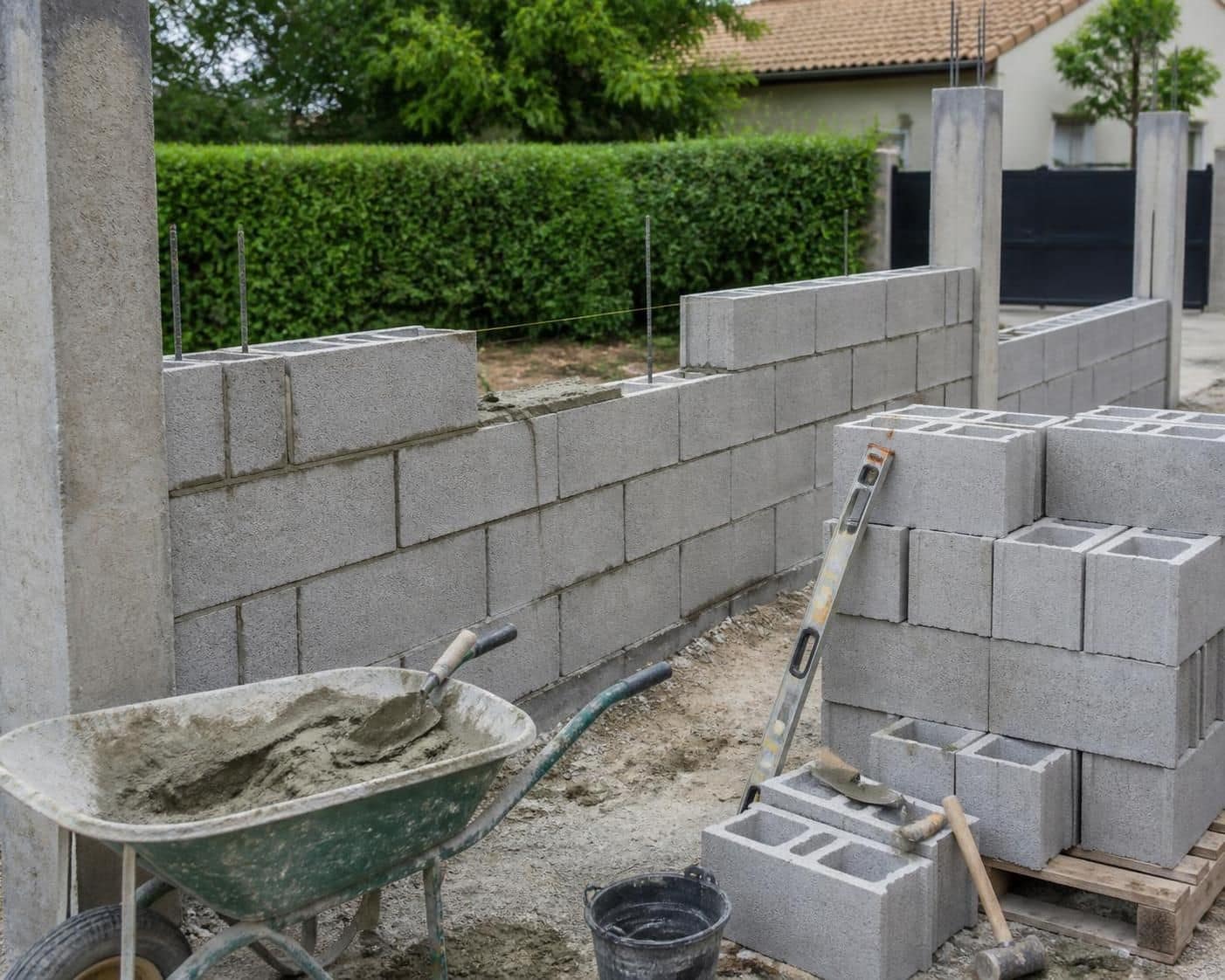 découvrez les étapes complètes pour monter un muret de clôture en parpaing, avec des conseils pratiques pour réussir votre construction facilement et efficacement.