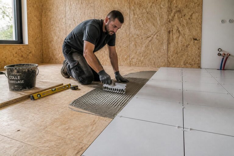Peut-on carreler sur du bois ou de l’OSB ?