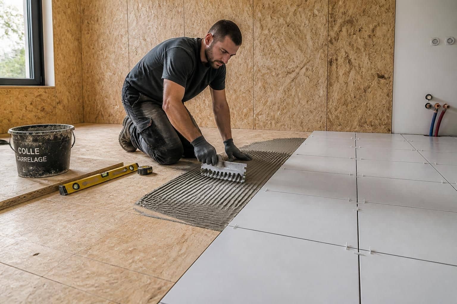 découvrez si vous pouvez poser du carrelage directement sur du bois ou de l'osb, avec nos conseils pratiques pour une installation durable et réussie.