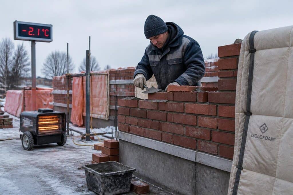 découvrez les températures limites pour maçonner par temps froid et les précautions indispensables à prendre pour garantir la solidité et la durabilité de vos ouvrages.