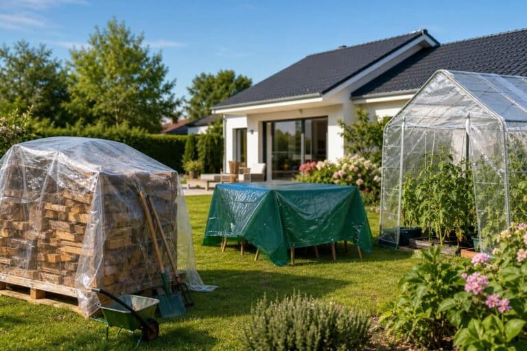 Découvrez les nombreux usages de la bâche PVC pour protéger et entretenir votre maison et votre jardin, des solutions pratiques et durables adaptées à vos besoins.