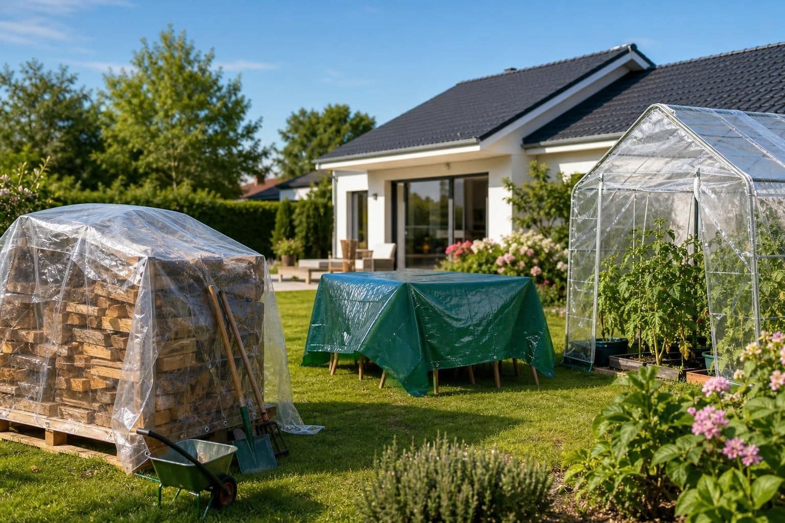 Découvrez les nombreux usages de la bâche PVC pour protéger et entretenir votre maison et votre jardin, des solutions pratiques et durables adaptées à vos besoins.