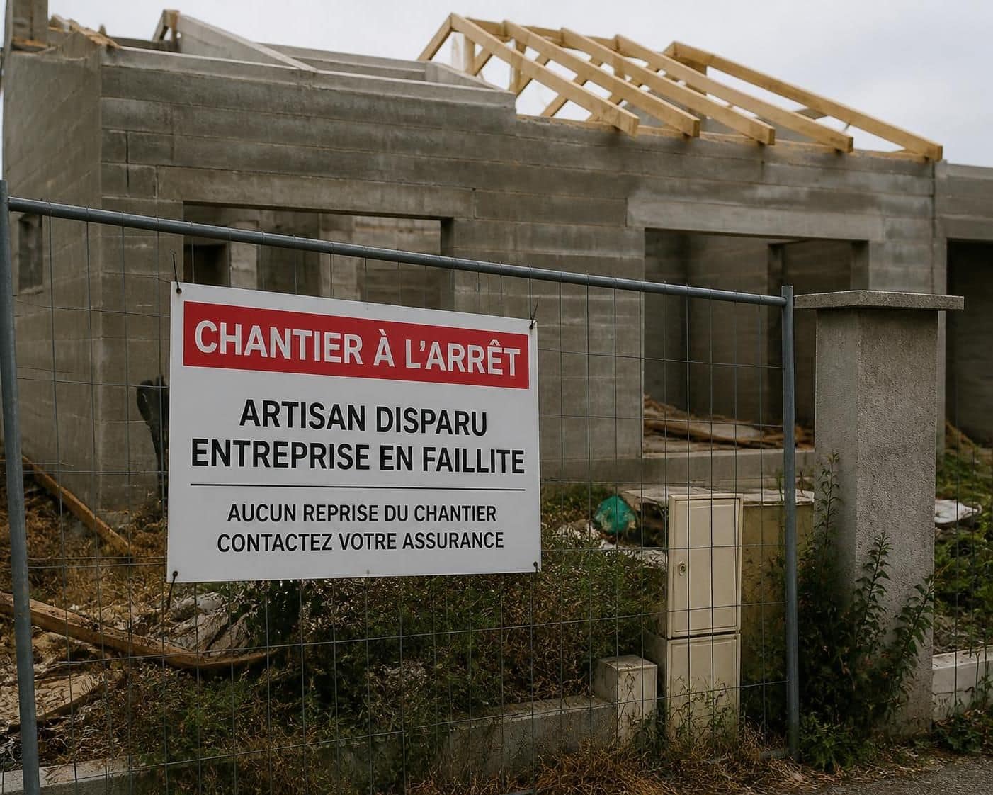 découvrez les démarches à suivre en cas de disparition ou faillite de l'artisan pour faire valoir votre garantie décennale et protéger vos travaux.