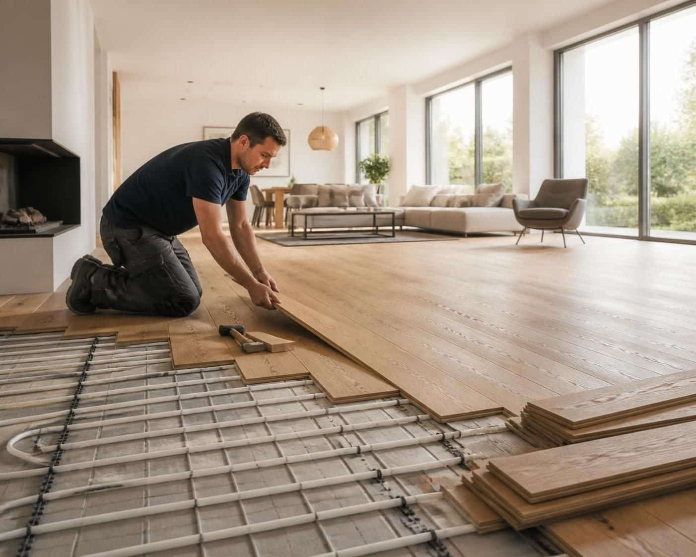 découvrez si le parquet massif est compatible avec un plancher chauffant, ses avantages, ses précautions et conseils d'installation pour un confort optimal.