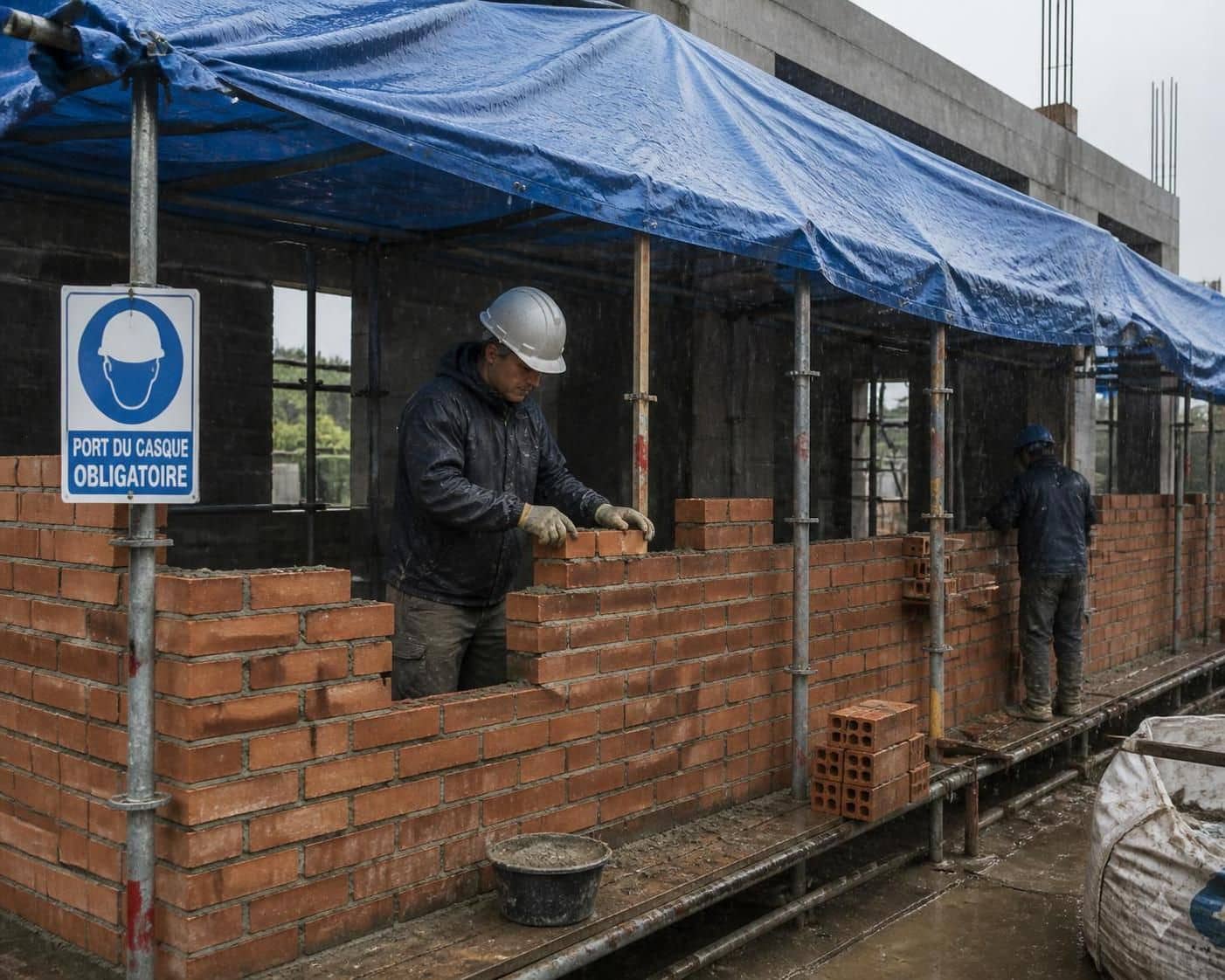 découvrez les conseils essentiels pour monter un mur sous la pluie, les précautions à prendre et les meilleures techniques pour garantir la solidité de votre construction malgré les intempéries.