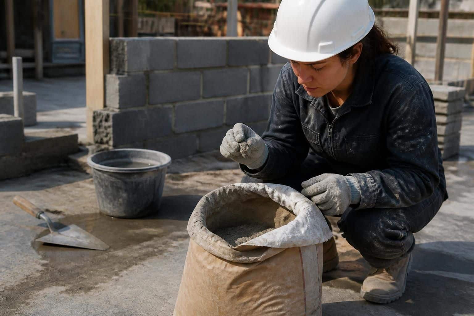 découvrez si un sac de ciment entamé ou périmé peut encore être utilisé pour vos travaux de construction et comment garantir la qualité de votre ciment.