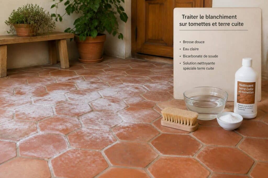 découvrez pourquoi les tomettes et la terre cuite blanchissent et apprenez les méthodes efficaces pour traiter et préserver leur beauté naturelle.