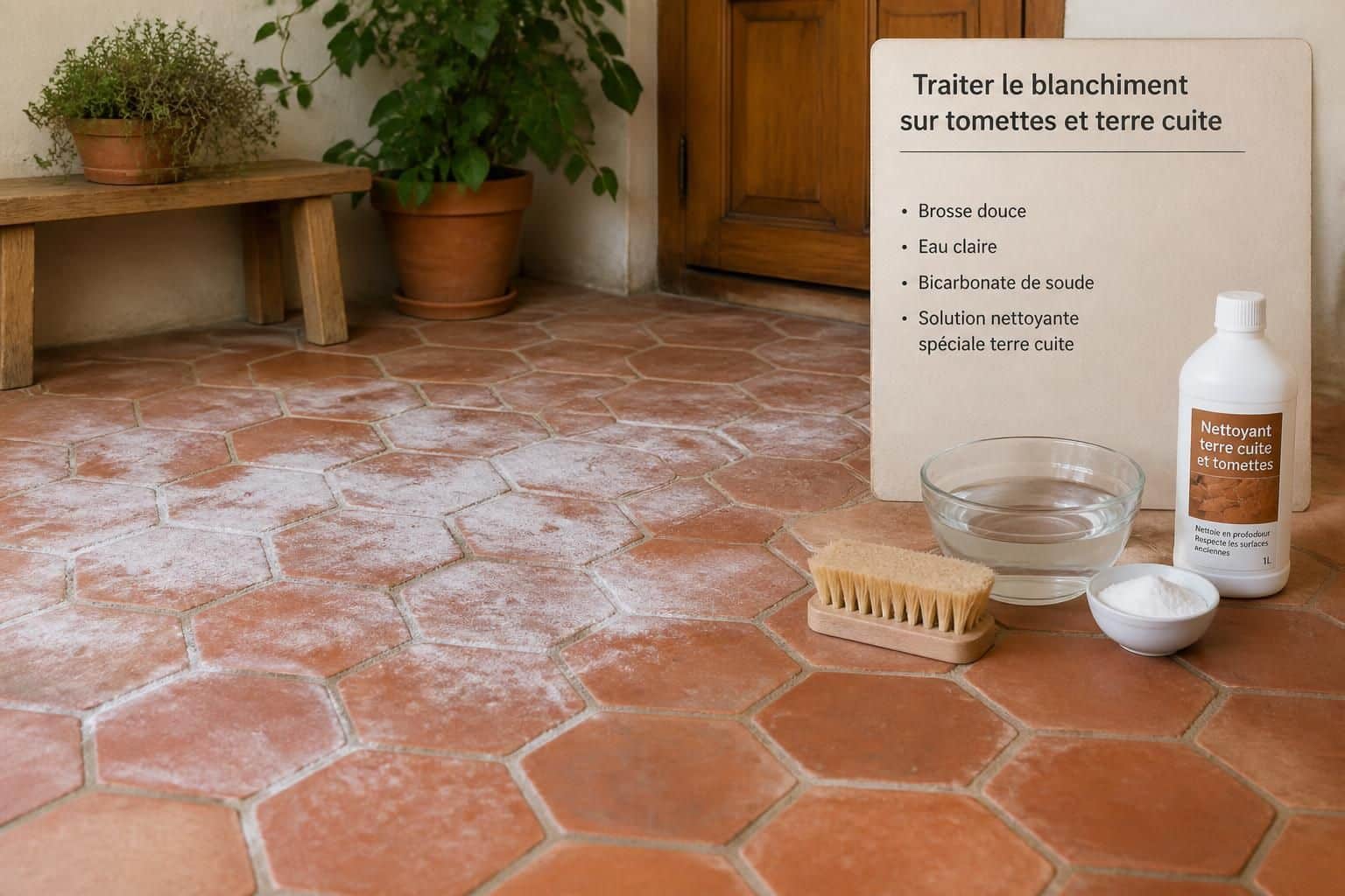 découvrez pourquoi les tomettes et la terre cuite blanchissent et apprenez les méthodes efficaces pour traiter et préserver leur beauté naturelle.