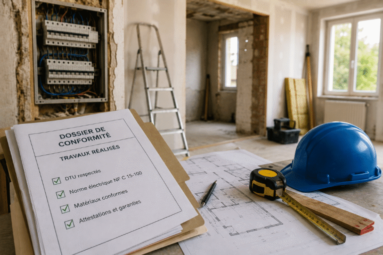 Travaux non conformes aux normes : quelles conséquences sur votre assurance habitation ?
