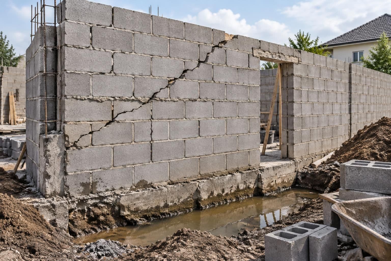 découvrez les 7 erreurs courantes qui fragilisent un mur en parpaing et provoquent des fissures, ainsi que les conseils pour les éviter.